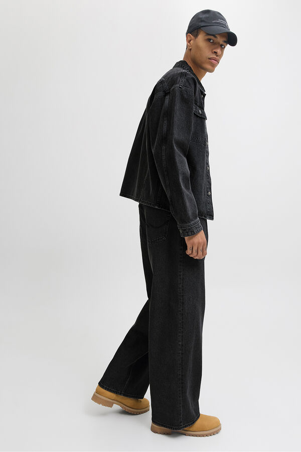 Jack & Jones Wide leg jeans black