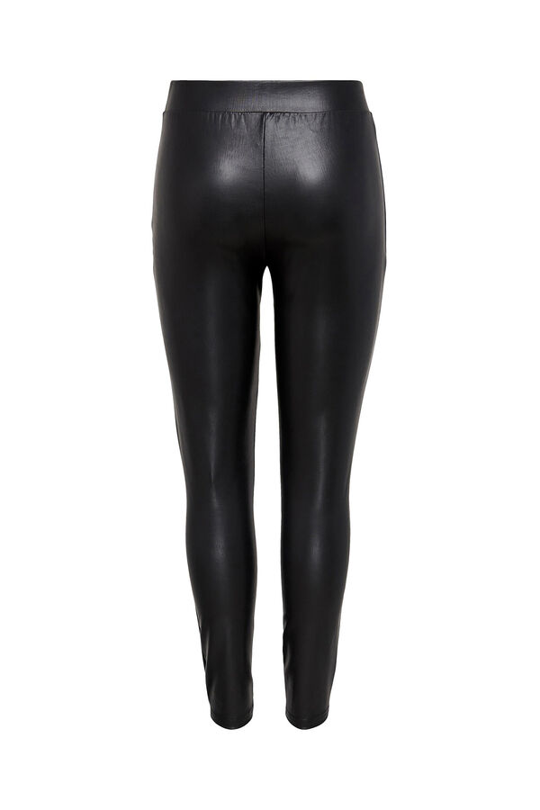 Springfield Plain coated women's leggings noir