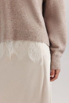Springfield Lace finish jumper