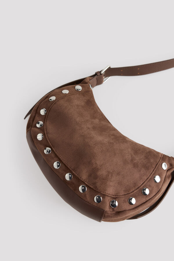 Springfield Studded crossbody brown