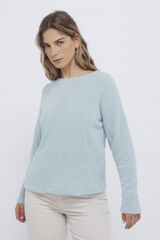 Springfield Chenille jumper with pearls green