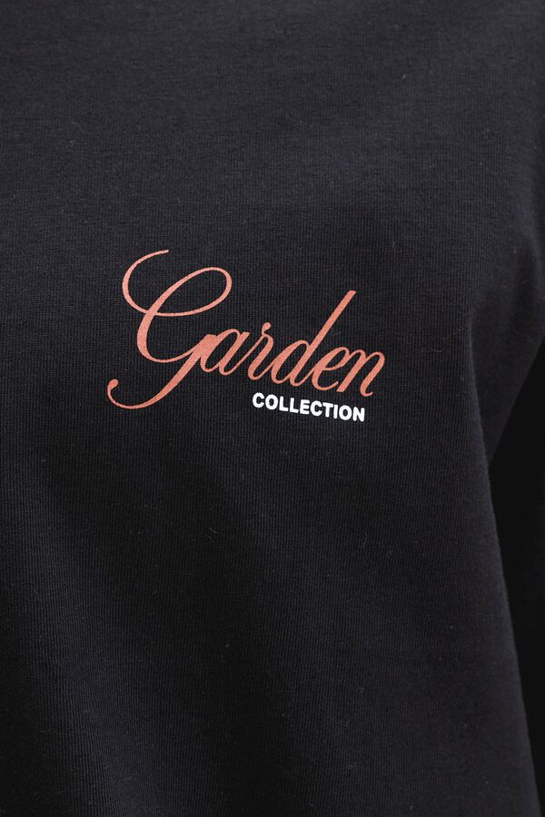 Jack & Jones Relaxed backprint T-shirt black