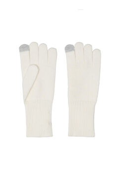 Springfield Wool gloves white