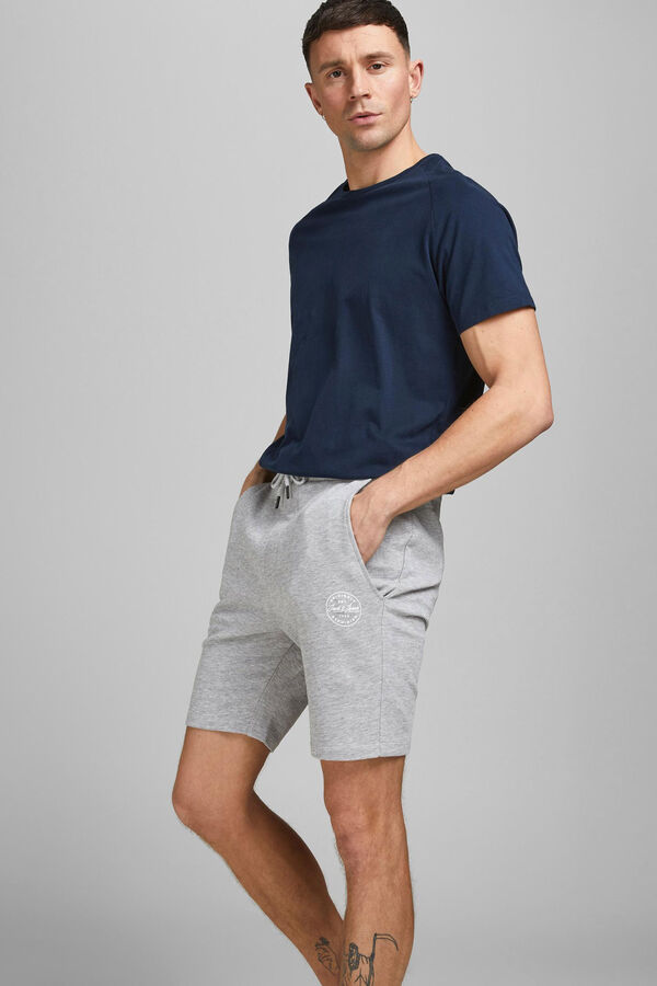 Springfield Men's cotton shorts gray