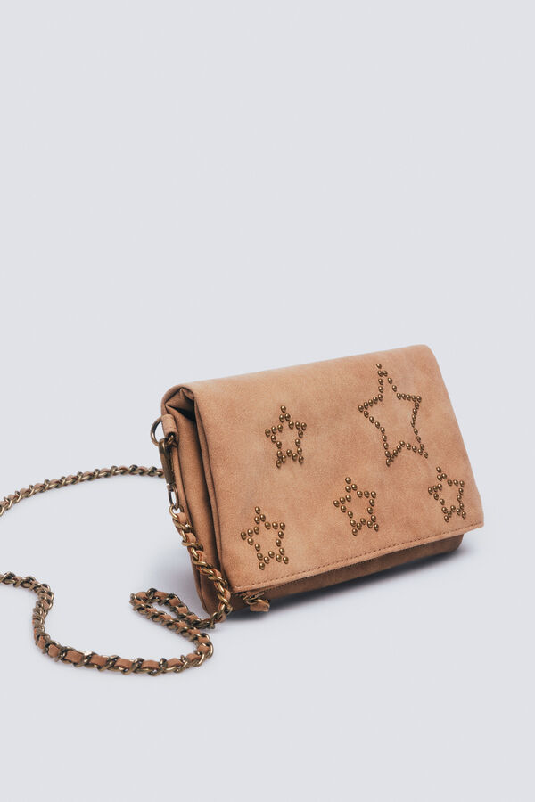 Springfield Bolsa de mala de tiracolo de estrelas  cru