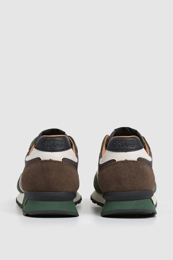 Pepe Jeans  Sapatilhas retro Caqui escuro
