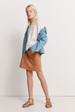 Springfield Kids Saia para menina em camur&ccedil;a