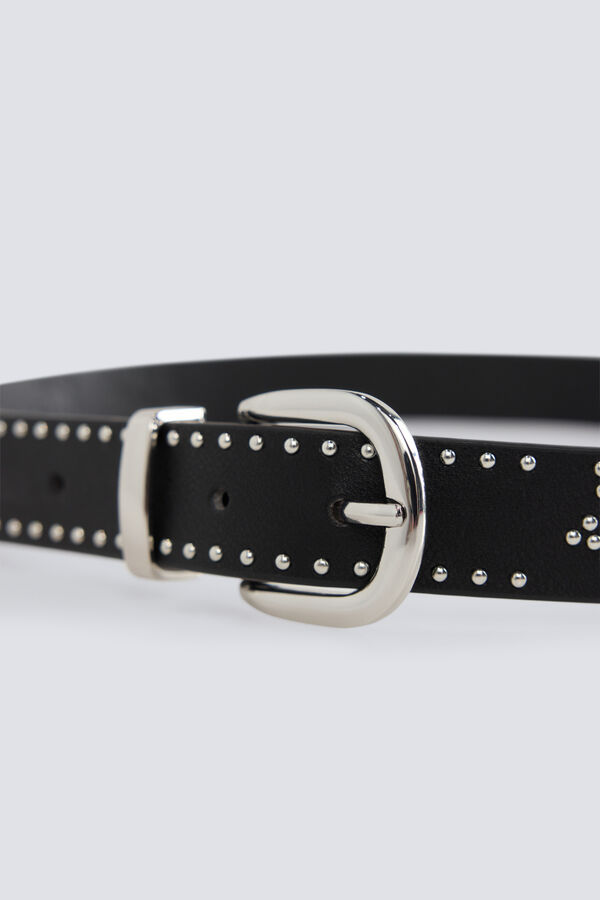 Springfield Star stud belt black