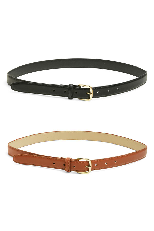 Pieces Pack de cinturones negro