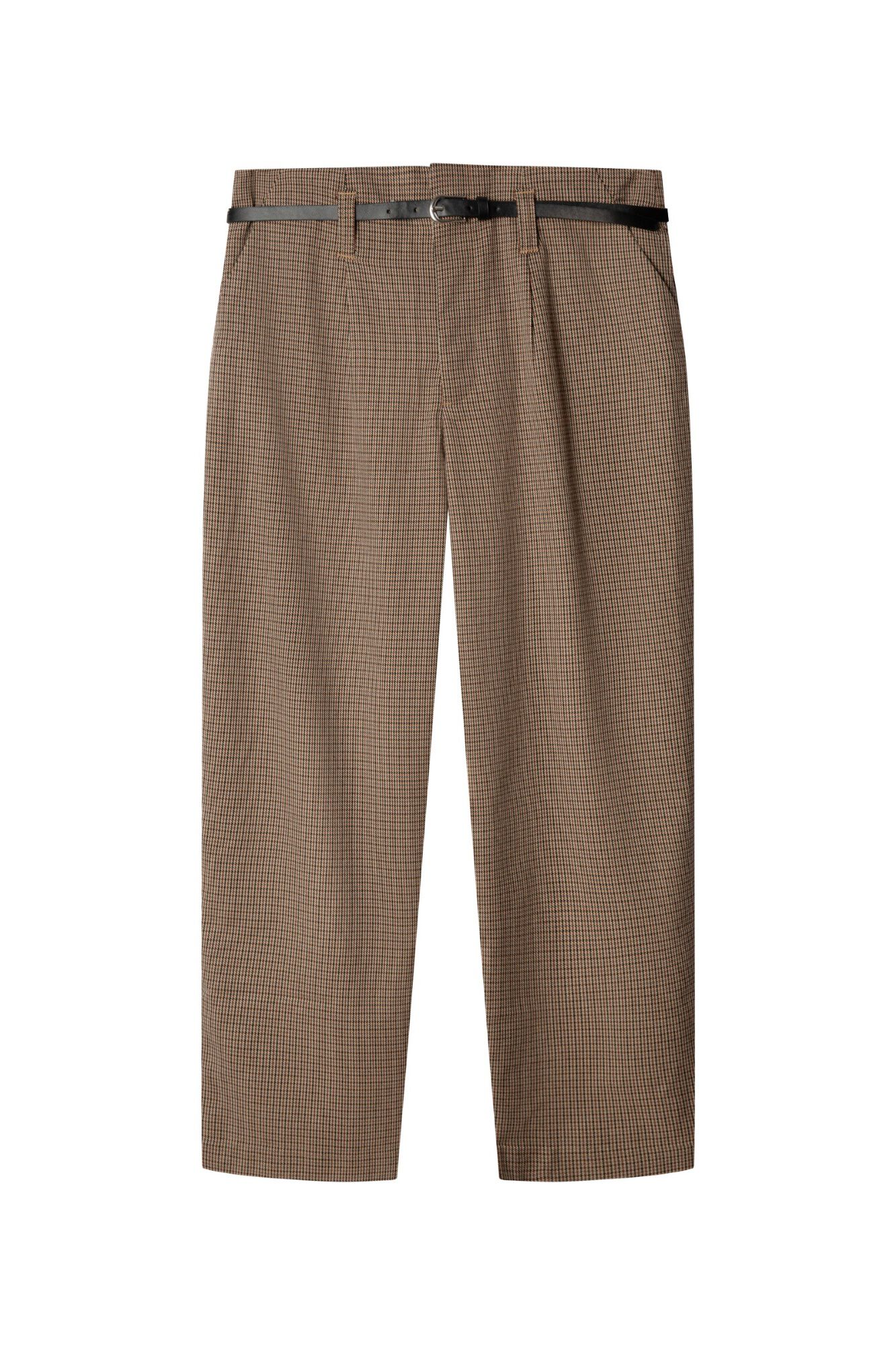 Springfield Tailored trousers with belt