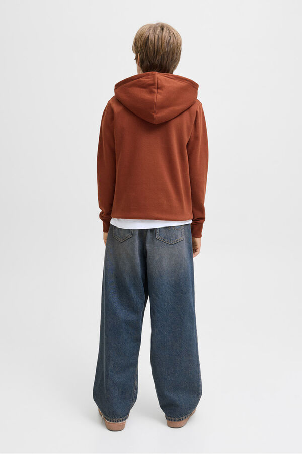 Jack & Jones Junior Sudadera logo rojo