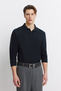 Springfield Polo b&aacute;sico Springfield manga larga regular fit