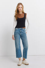 Springfield Mid-rise jeans blue