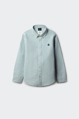 Springfield Kids Camisa de menino com cotoveleiras verde