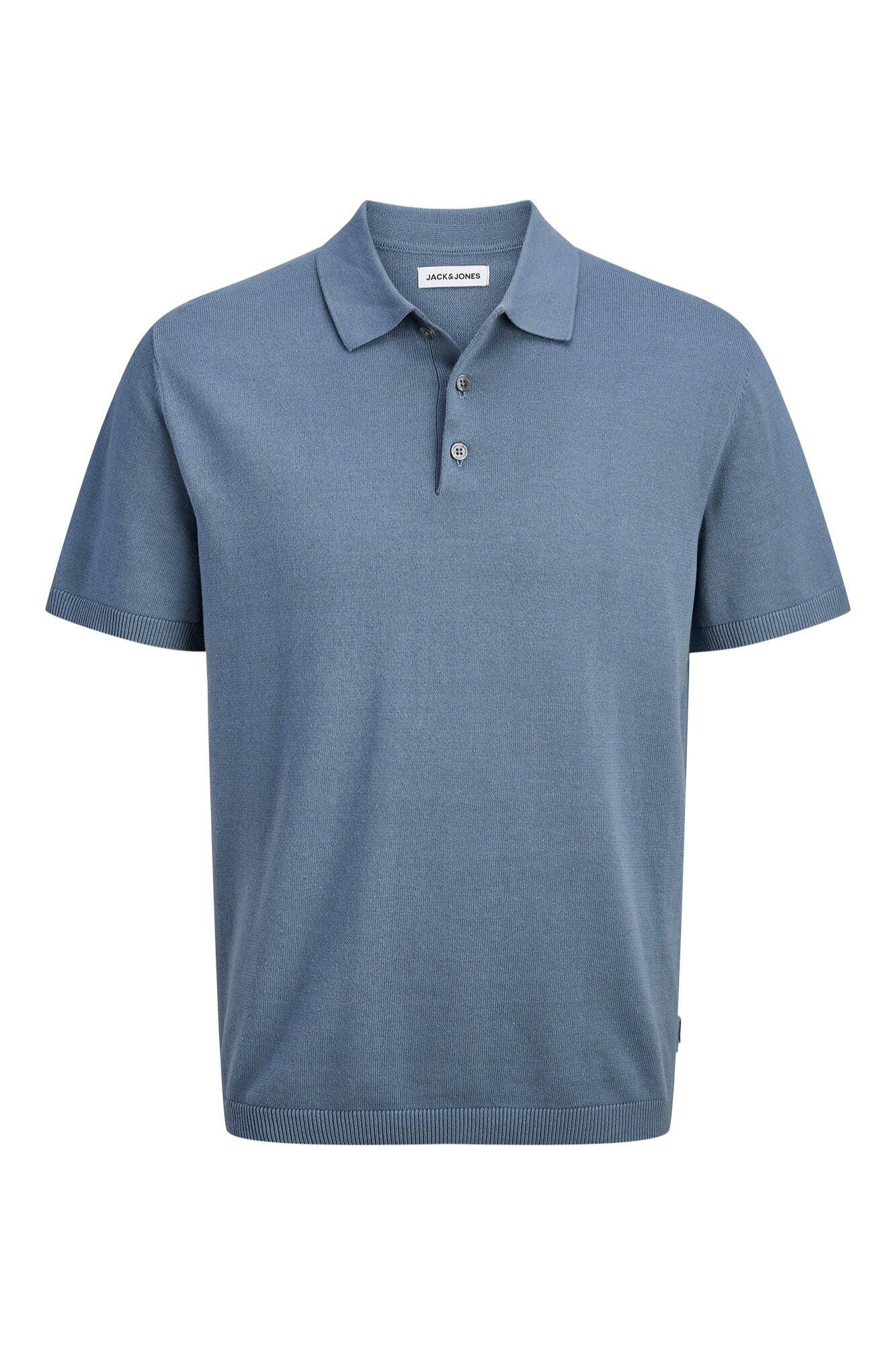 Jack & Jones Polo de malha regular fit em algod&atilde;o