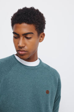 Springfield Jersey liso cuello rulo