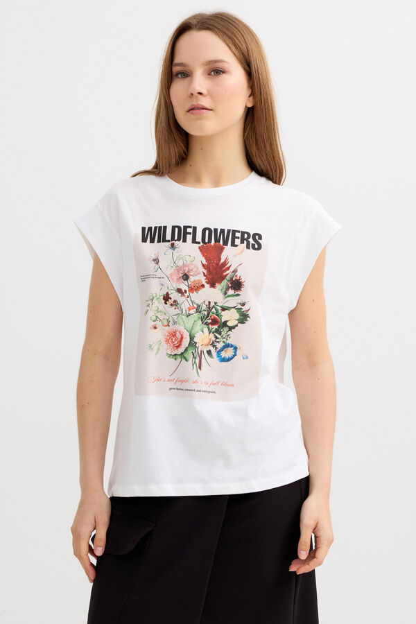 Inside Short-sleeved T-shirt white