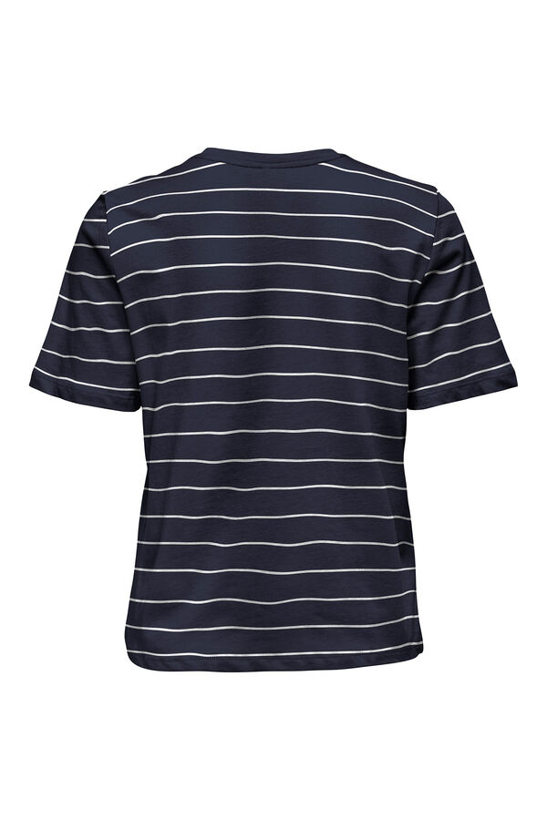 Camiseta manga corta rayas Camisetas de mujer SPF