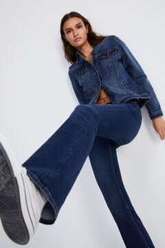 Springfield Jeans Bootcut Lavage Durable blau