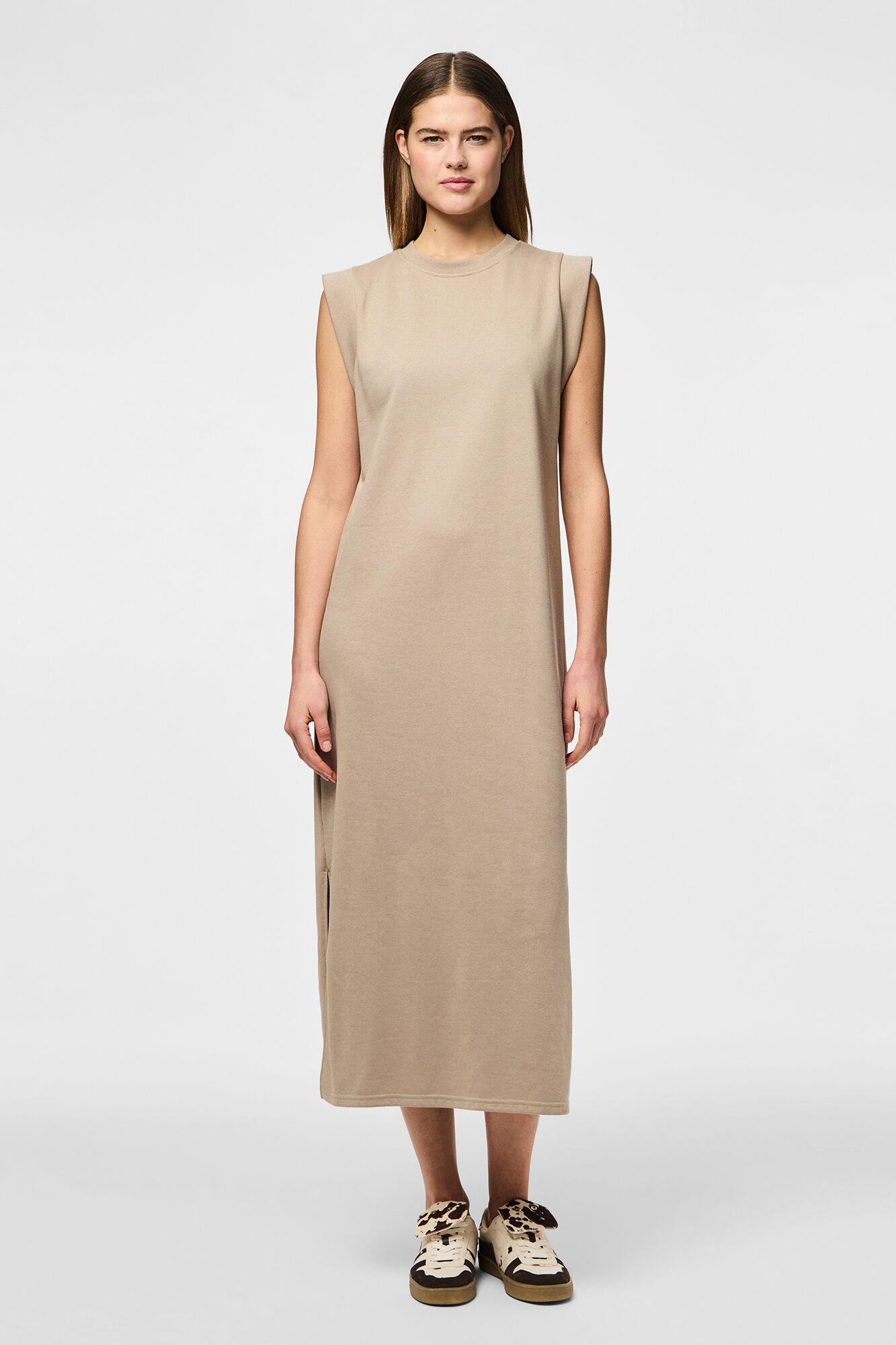 Pieces Vestido largo tipo sport