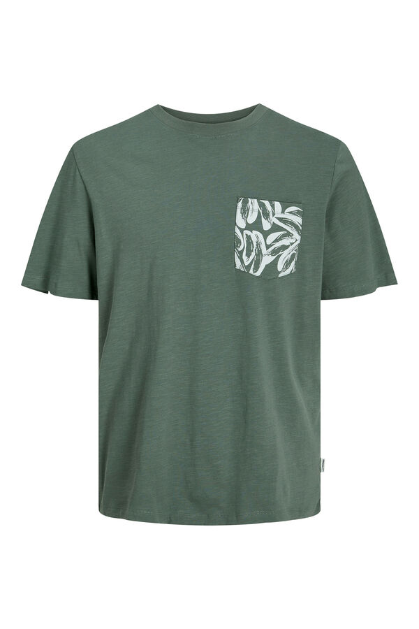 Springfield T-shirt with pocket green