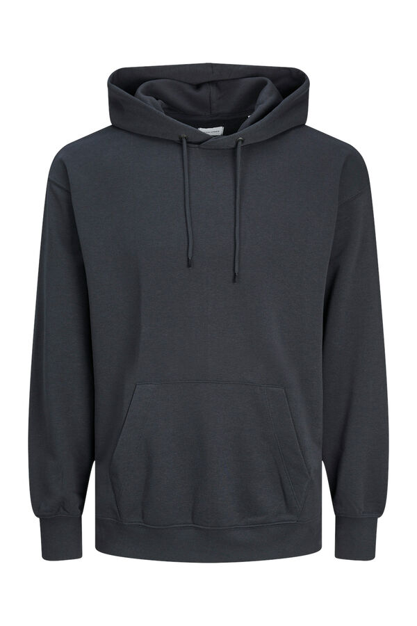 Jack & Jones Sudadera relaxed fit capucha azul