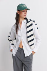 Springfield Oxford cotton shirt white