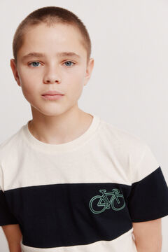 Springfield Kids T-shirt de manga curta marinheira para menino