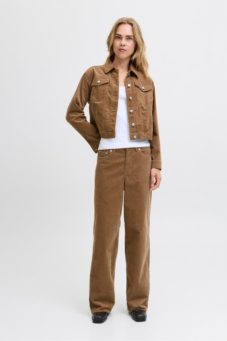 Pantalón loose fit corderoy