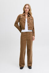 Jack & Jones Pantal&oacute;n loose fit corderoy tostado