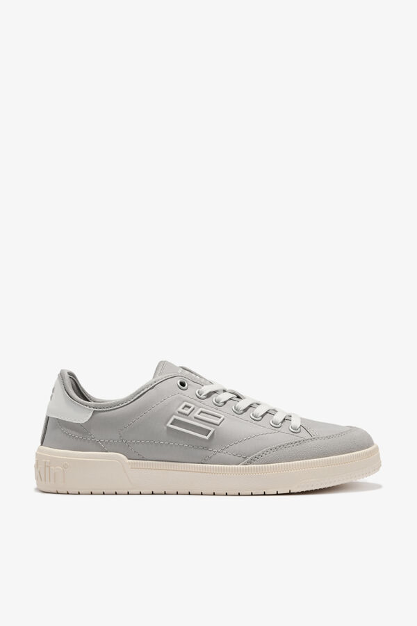 D. Franklin Zapatillas casual nylon con cord&oacute;n gris