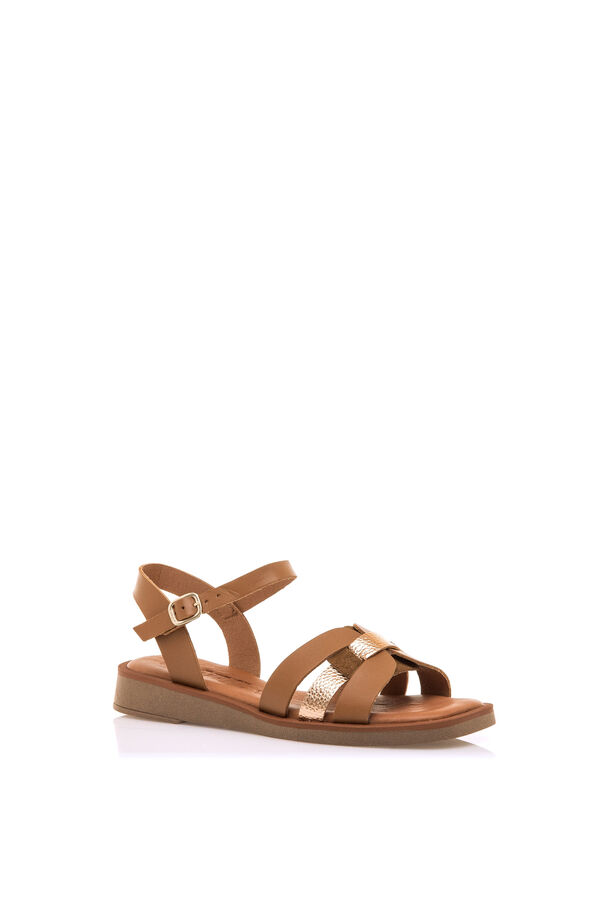 MTNG Leather sandals nude