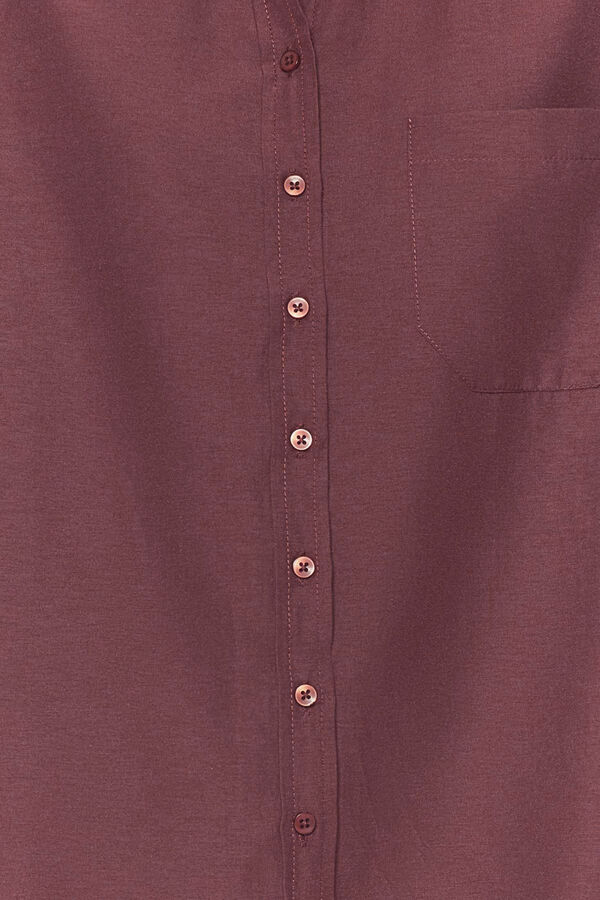 Trendyol Camisa algod&oacute;n marr&oacute;n