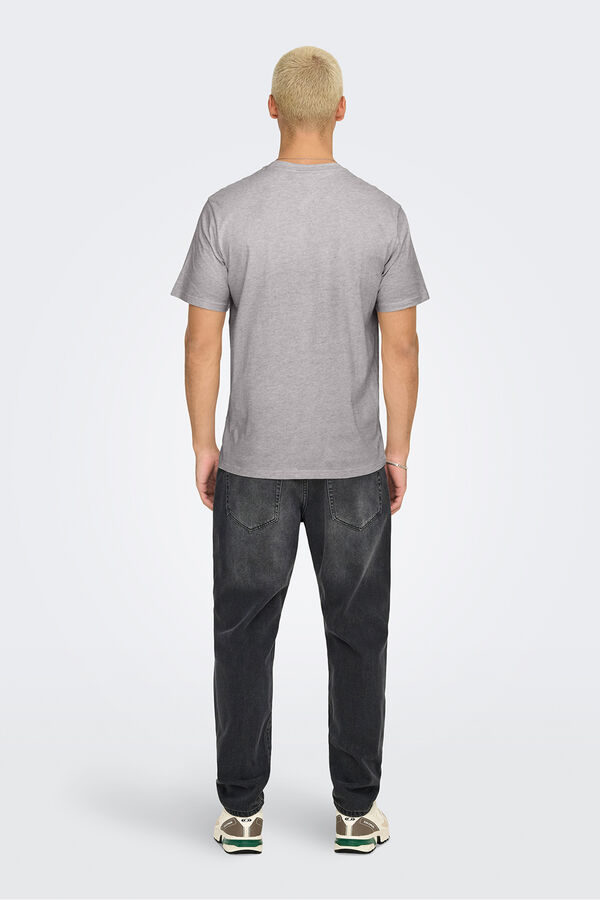 Only & Sons T-Shirt Grau