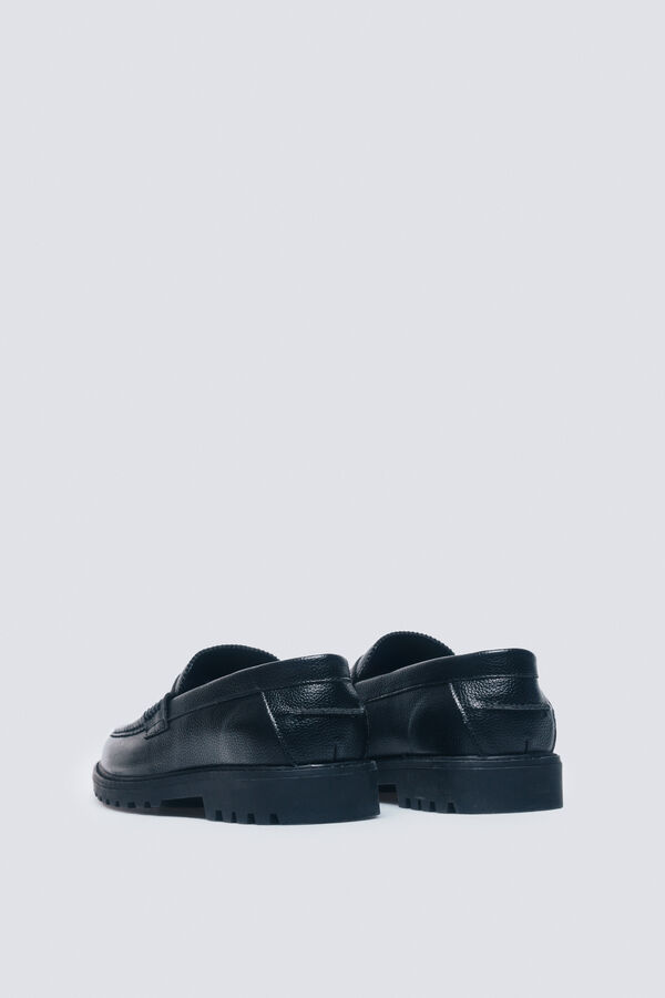 Springfield Modni gravirani mokasine Crna