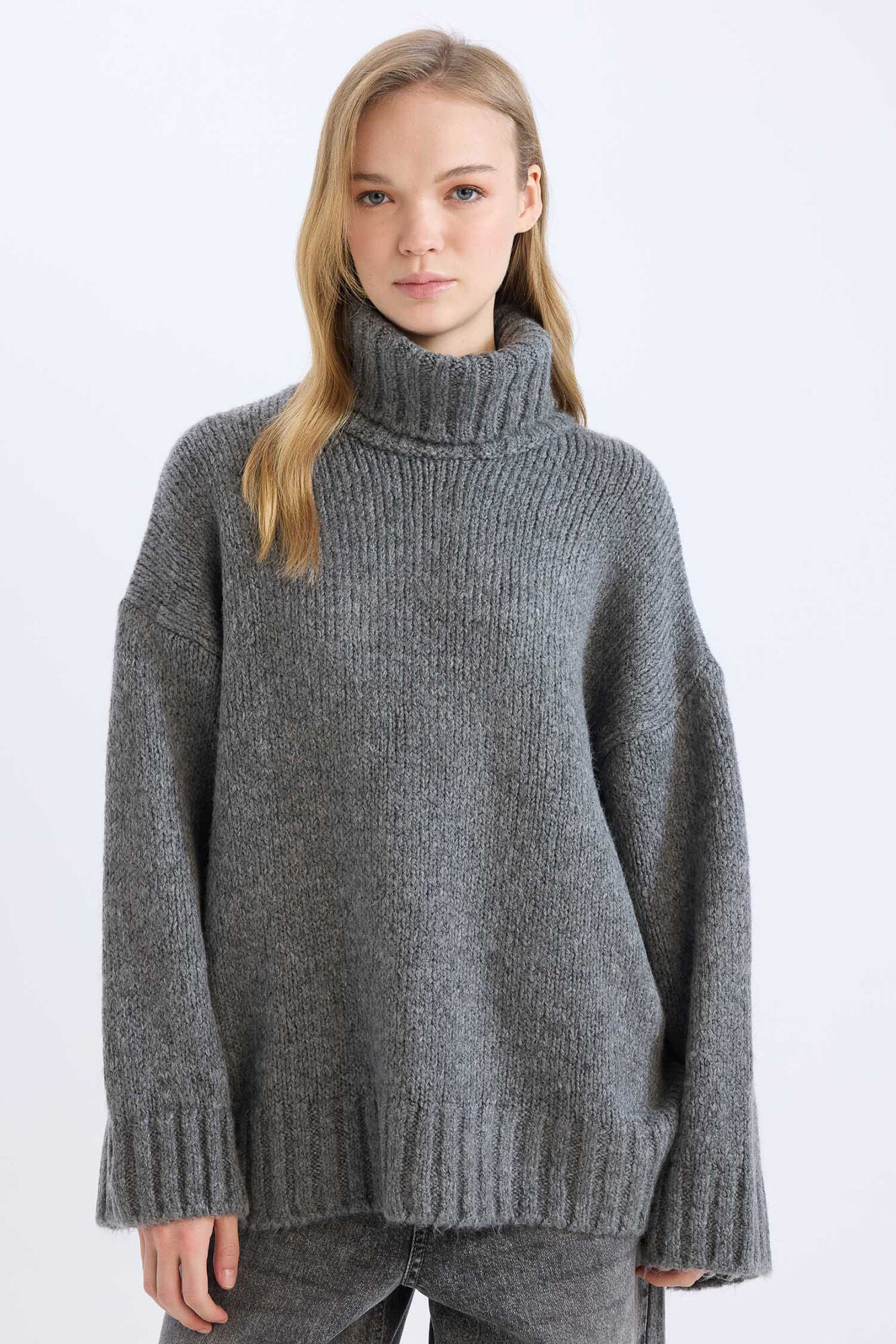 DeFacto T&uacute;nica oversize de malha