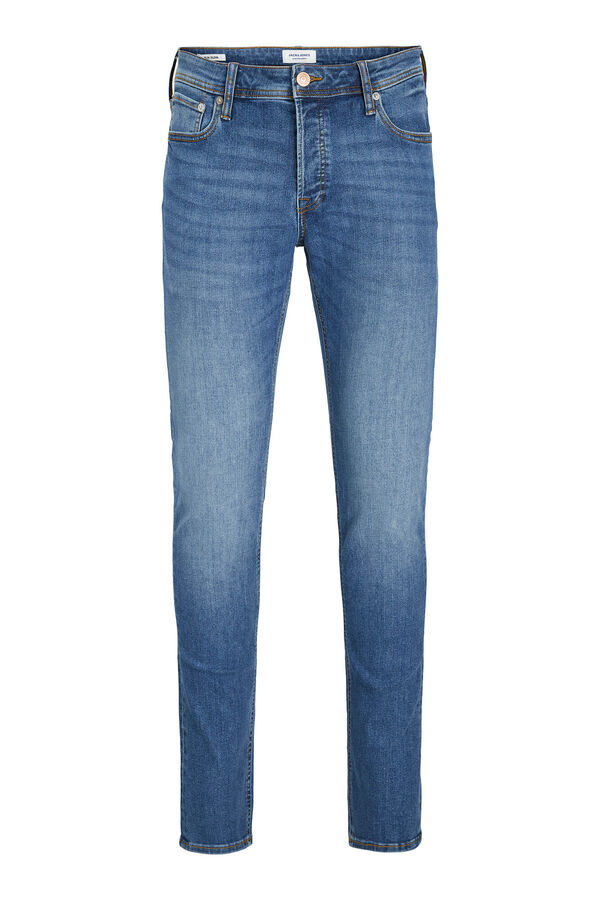 Jack & Jones PLUS Straight-leg, five-pocket jeans blue