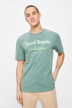 Springfield Camiseta regata verde