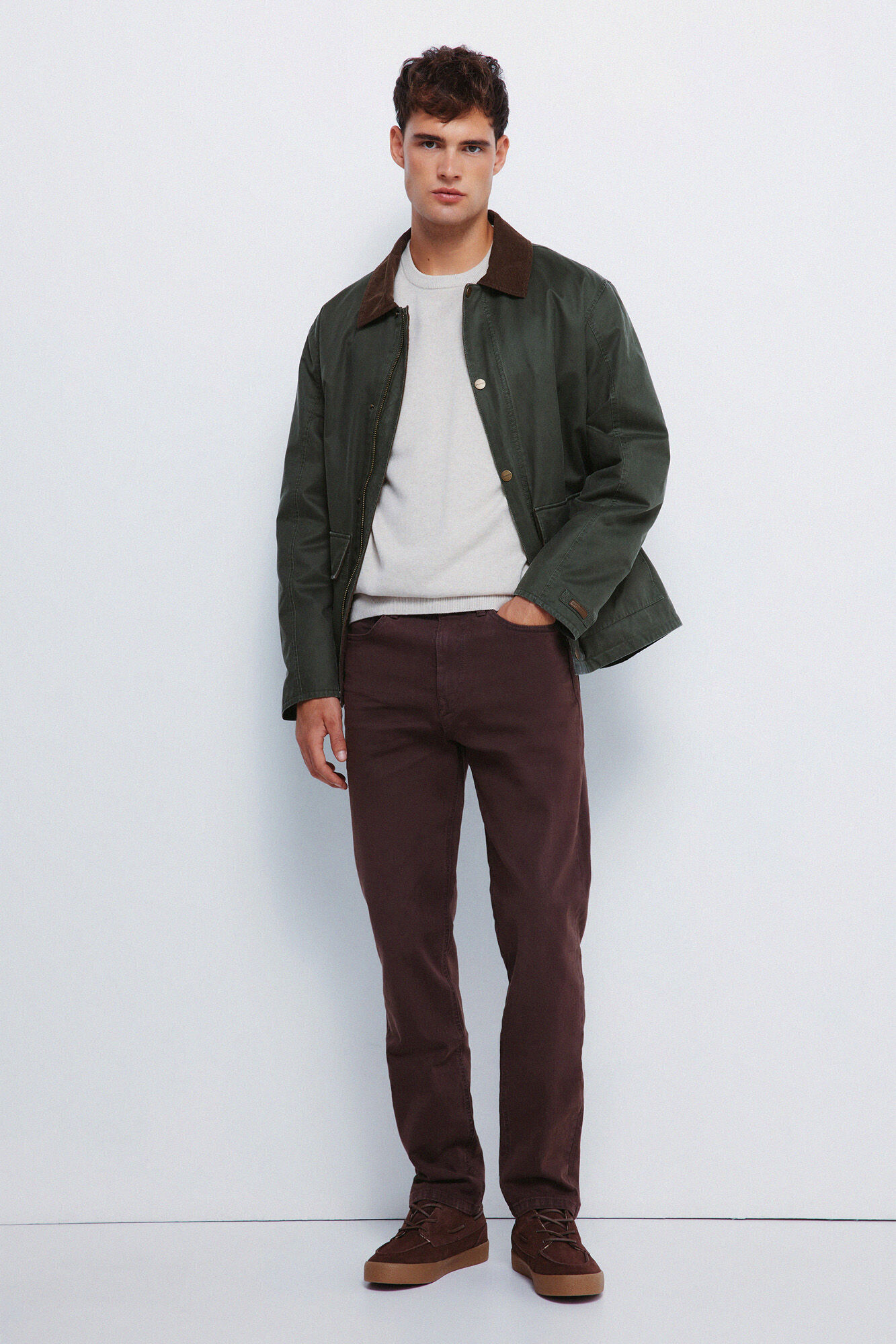 Springfield Slim fit 5-pocket trouser