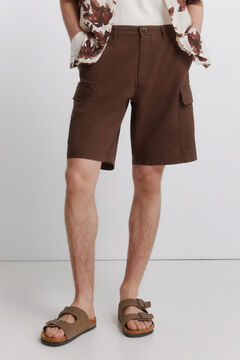 Springfield Bermuna lino cargo comfort fit