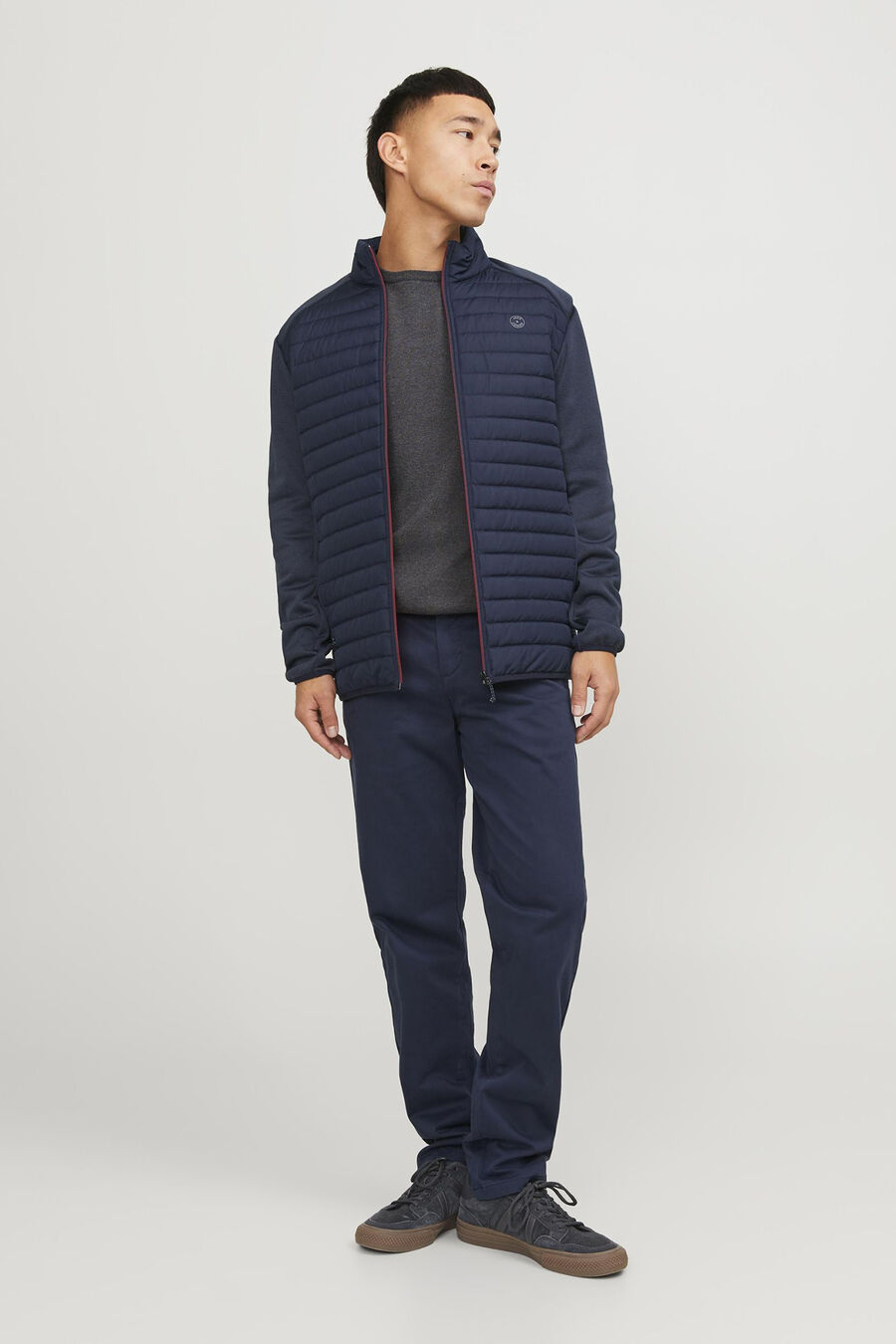 Chaqueta acolchada cuello alto