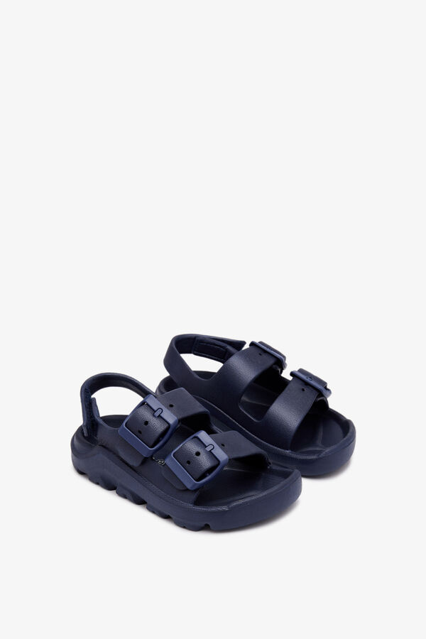Conguitos Buckle water sandals blue