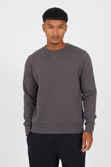 Brave Soul Round neck sweatshirt gris