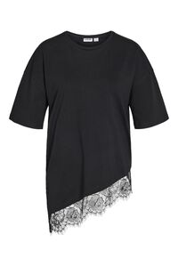 Noisy May Oversize-T-Shirt mit Spitze