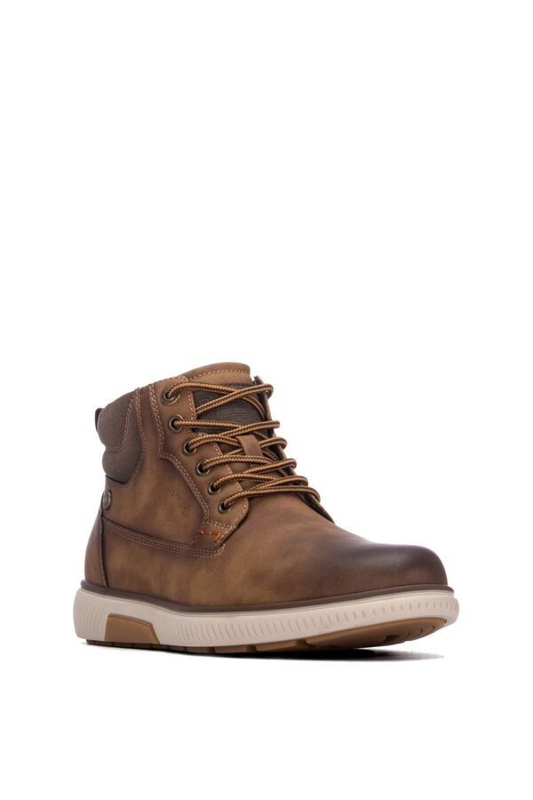 Refresh Brushed casual ankle boot nude
