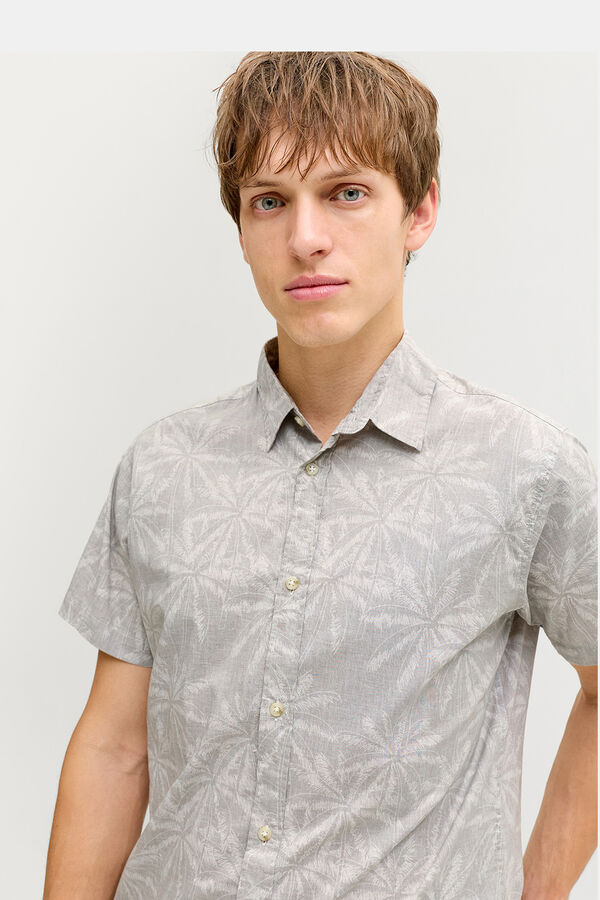 JJ REBEL Poplin short sleeve shirt nude