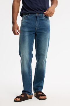 Inside Slim-Fit Jeans mit mittlerer Leibh&ouml;he