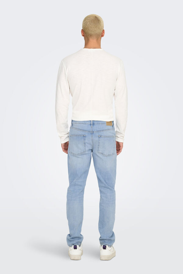 Only & Sons Jeans im Regular Fit Blau