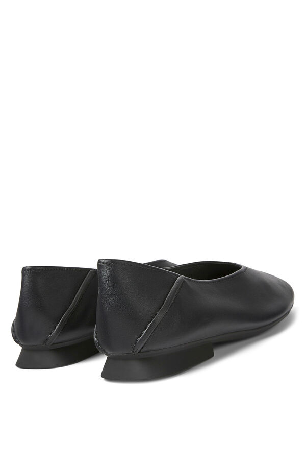 Camper Leder Ballerinas Schwarz