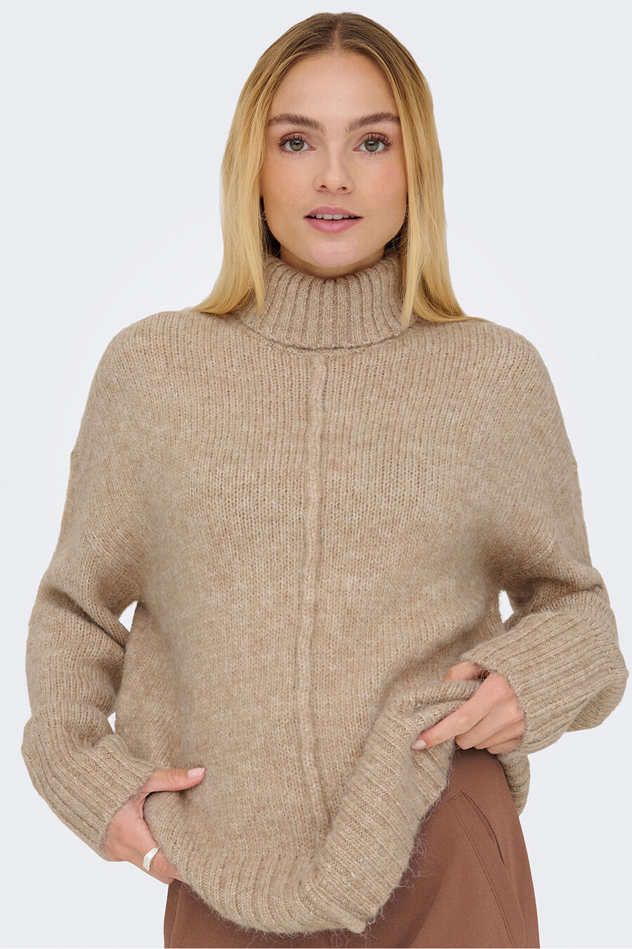 Jersey cuello vuelto